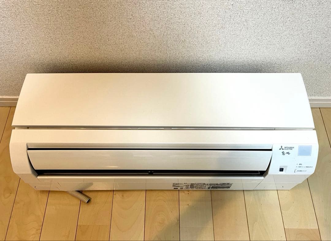 2023年製、使用頻度少ない！ 三菱霧ヶ峰エアコン室外機セット