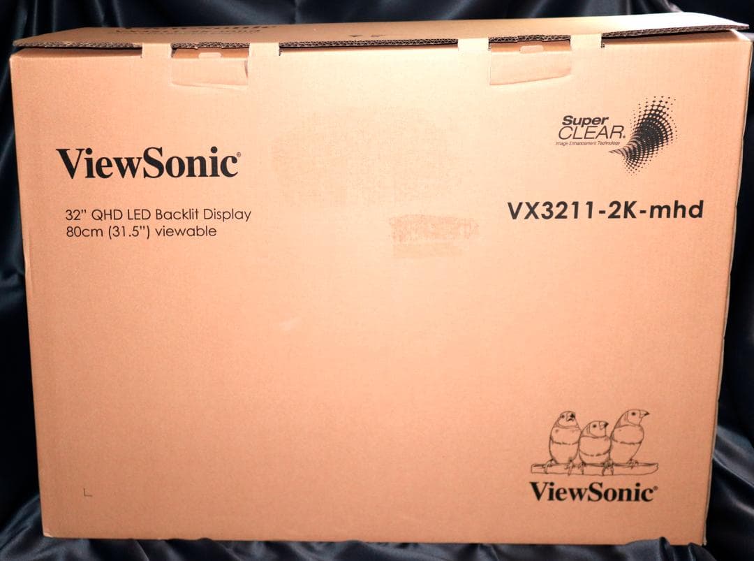 ViewSonic 31.5型 WQHD IPS VX3211-2K-MHD-7