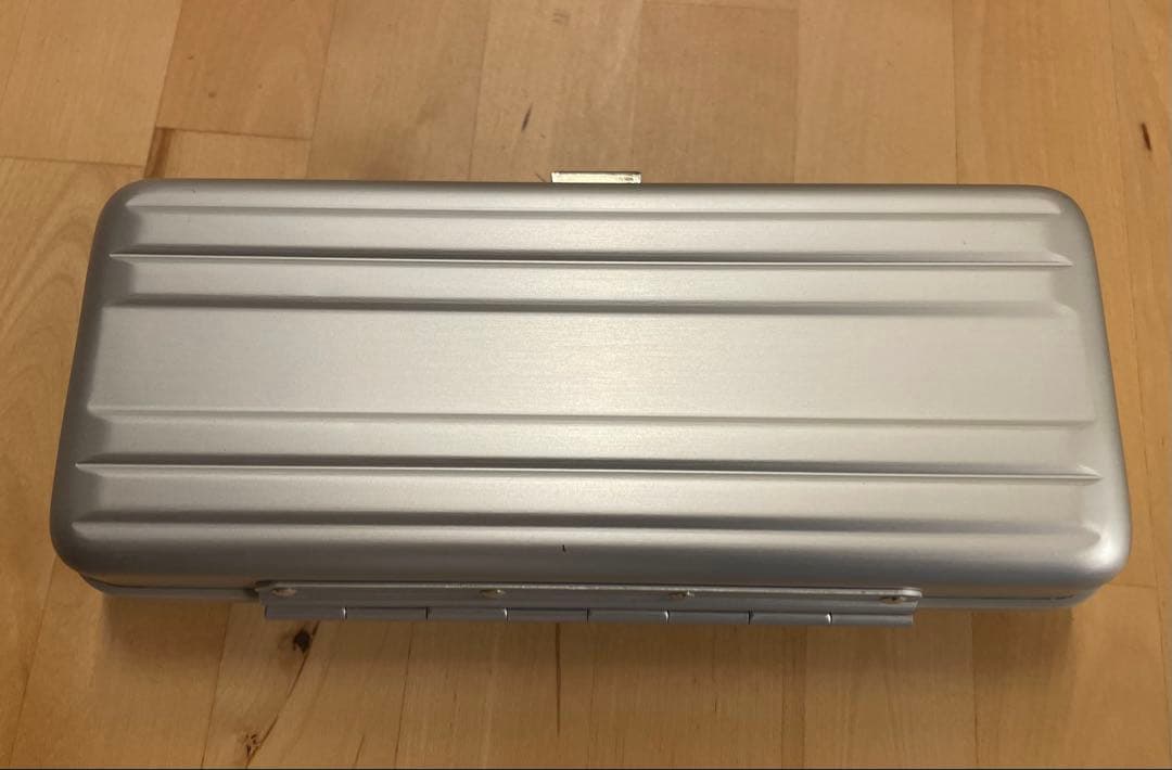 ZERO HALLIBURTON シルバー眼鏡ケース　おまけ付き