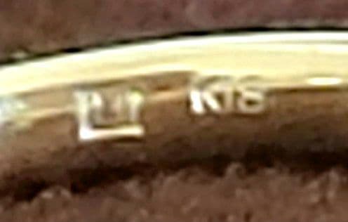 お値打ち価格☆Umu(アム)K18YG カラーチェンジガーネット ピンキー#－１