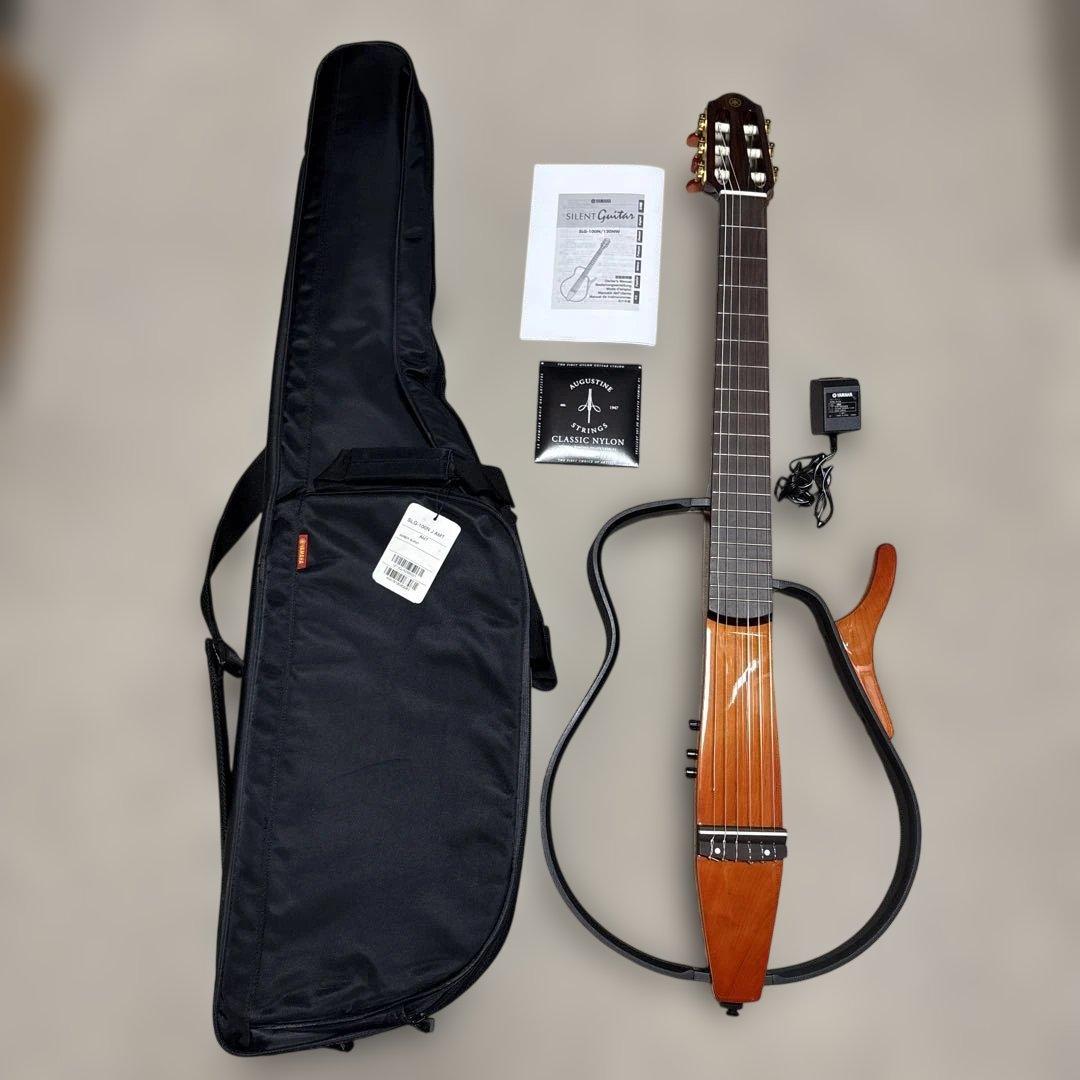 ヤマハ　SLG−100N サイレントギター　弦新品付