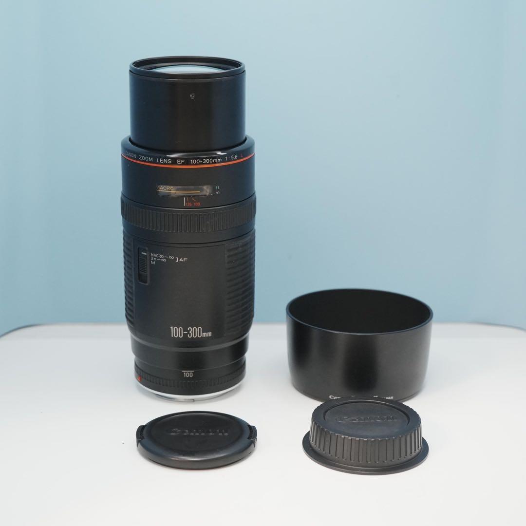 Canon純正 100-300mm F5.6 L 望遠レンズ 美品 a4927