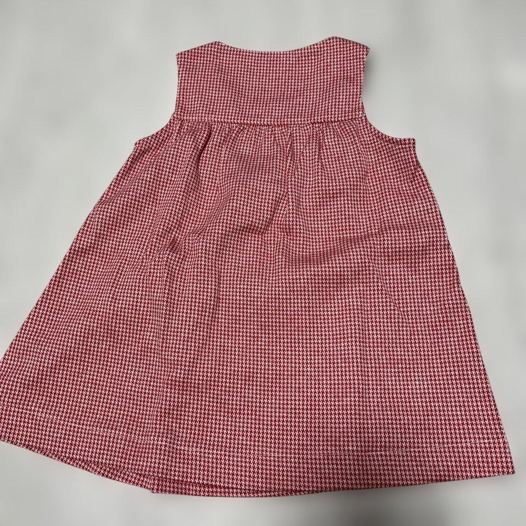 【新品未使用】【訳あり】ファミリア 3点セット 80 ジャンパースカート　女の子