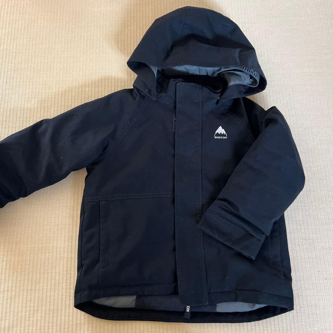 BURTON フード付きジャケット パンツのセット4T 黒