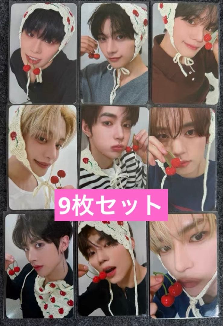 zerobaseone　muvve シンガポール　サイン会　トレカ　9枚セット