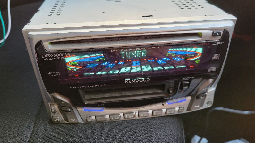 KENWOOD DPX-6000MD CD/MD デッキ SUBARU14P