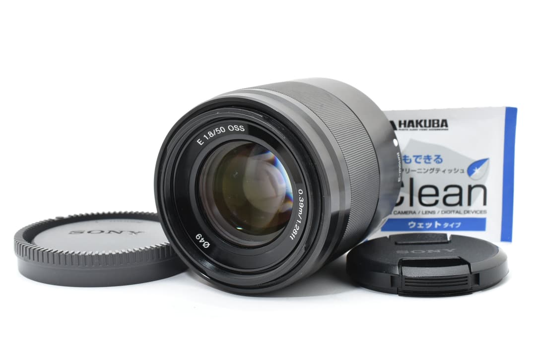 SONY E 50mm F1.8 OSS ブラック SEL50F18 0106