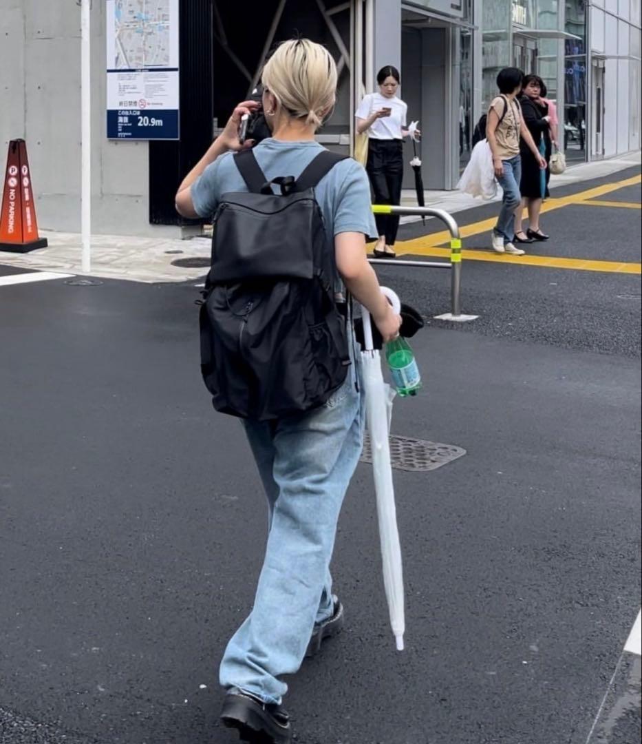 BURLAP OUTFITTER×ear 撥水レザーコンビライトリュック