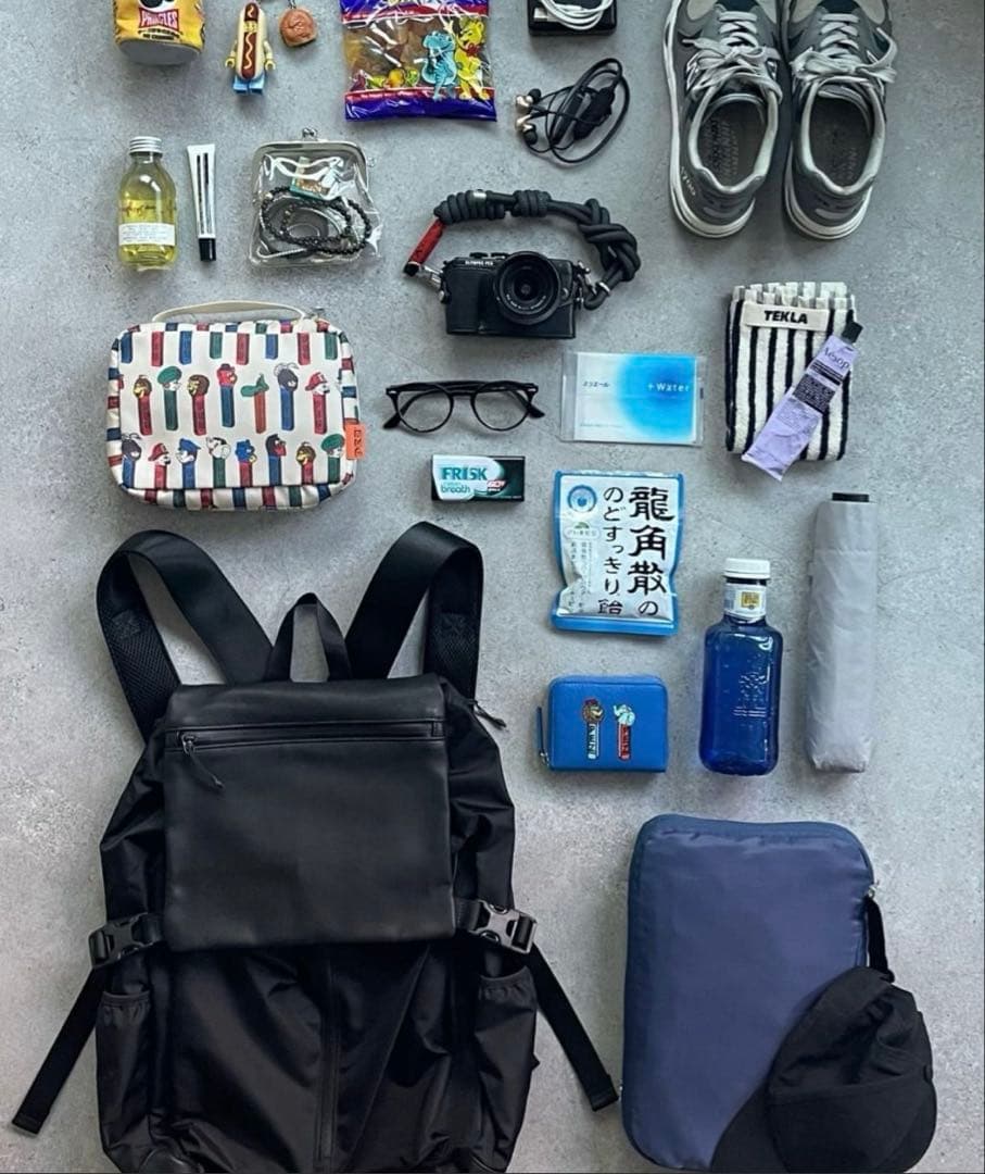 BURLAP OUTFITTER×ear 撥水レザーコンビライトリュック