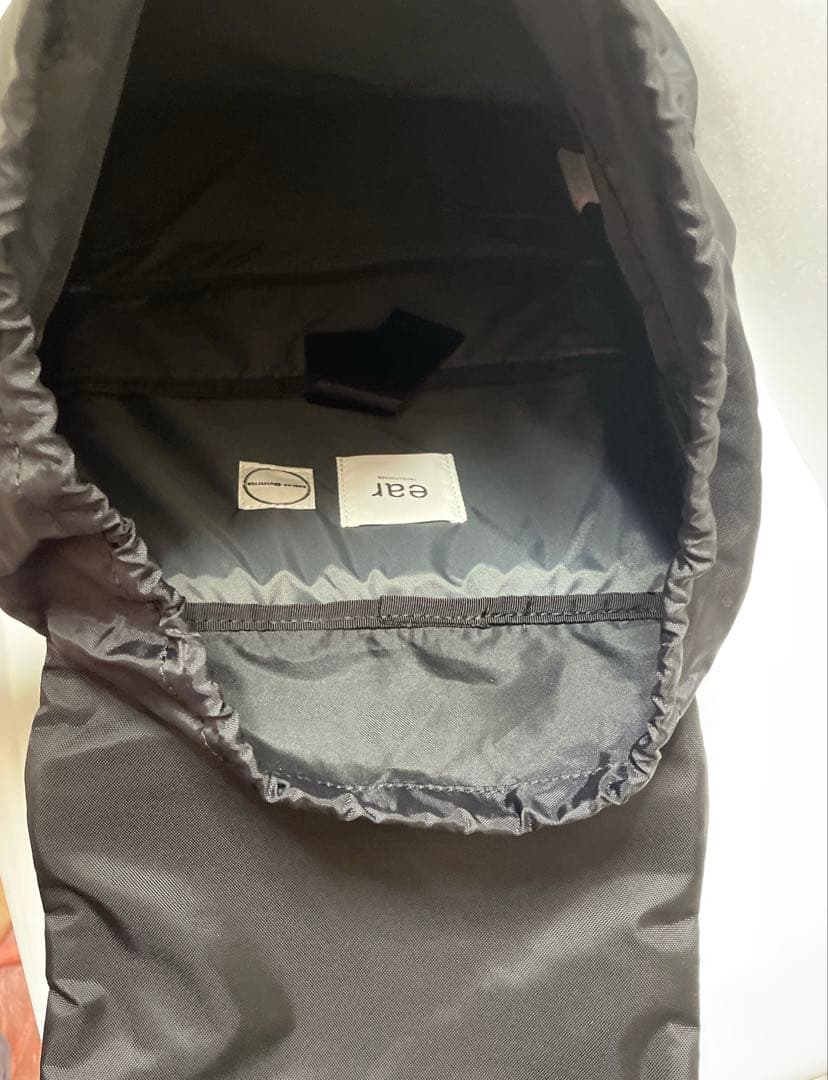 BURLAP OUTFITTER×ear 撥水レザーコンビライトリュック