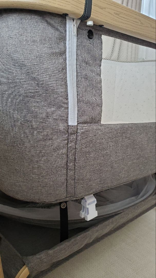 HZDMJ 2022改良版 ベビーベッド【ごろ寝マットセット】