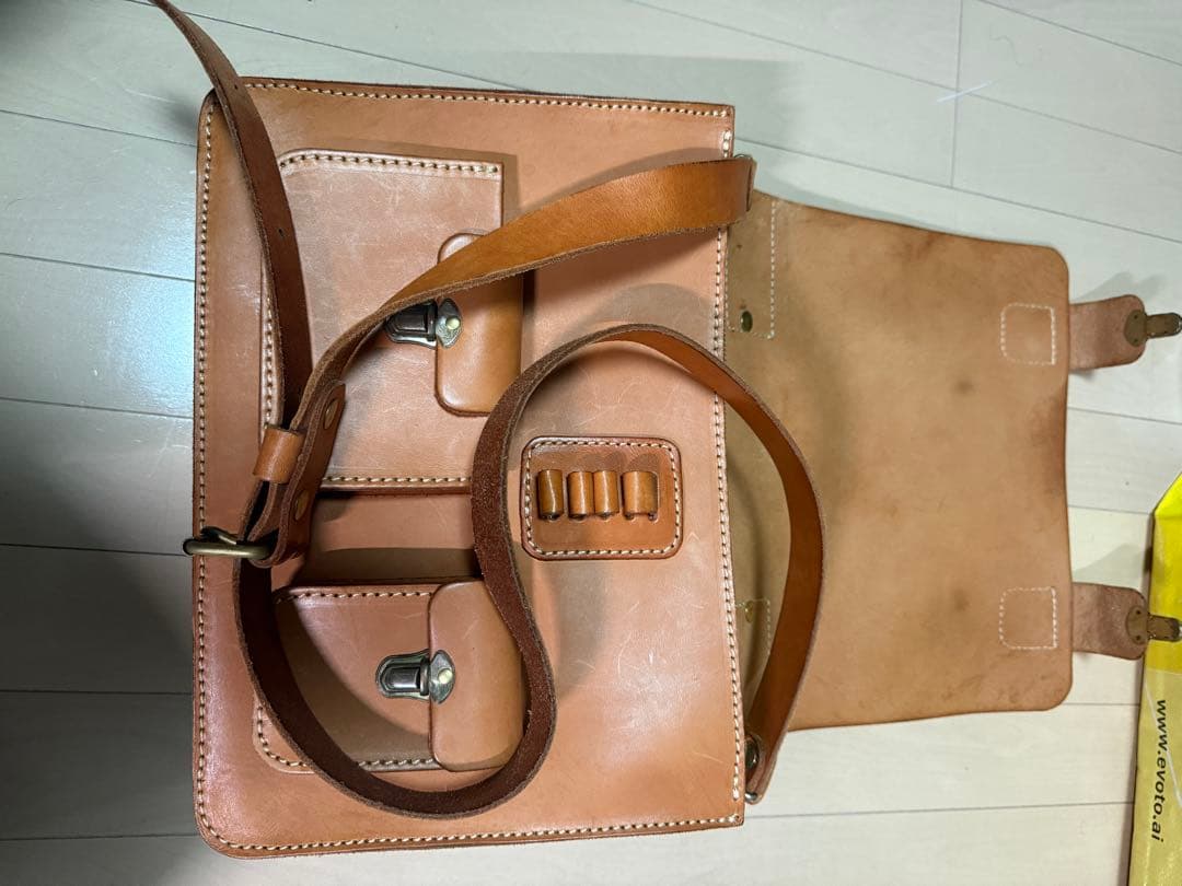 herz 総かぶせ・横型2way ビジネスバッグ BC-13Mサイズ