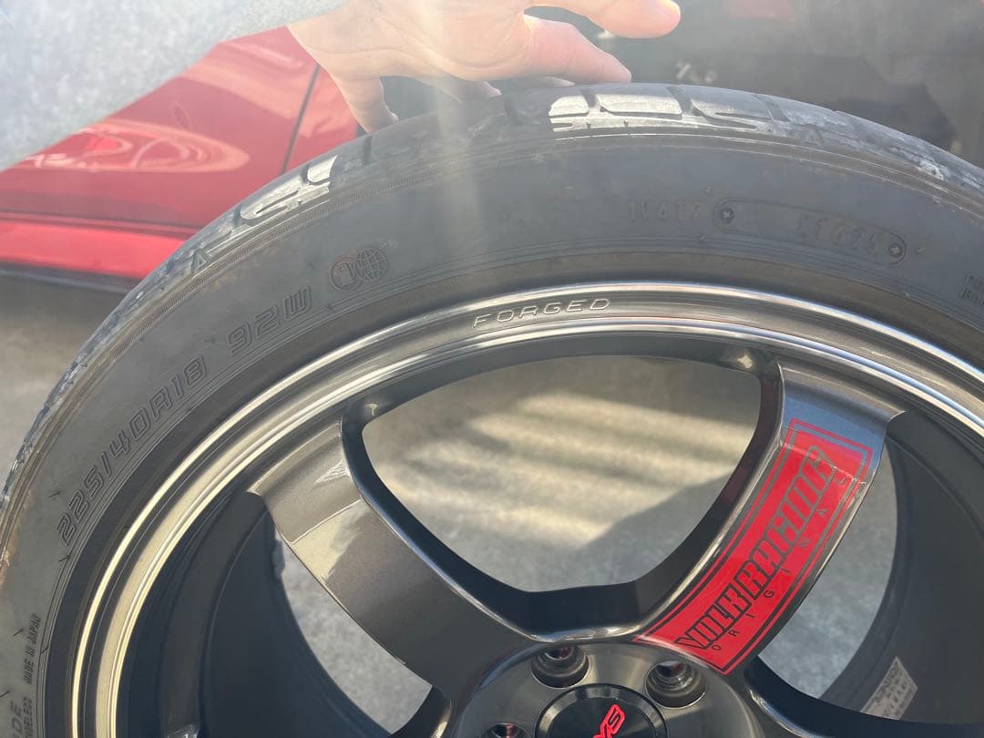 RAYS TE37 SAGA SL 18インチ 8.5J PCD100