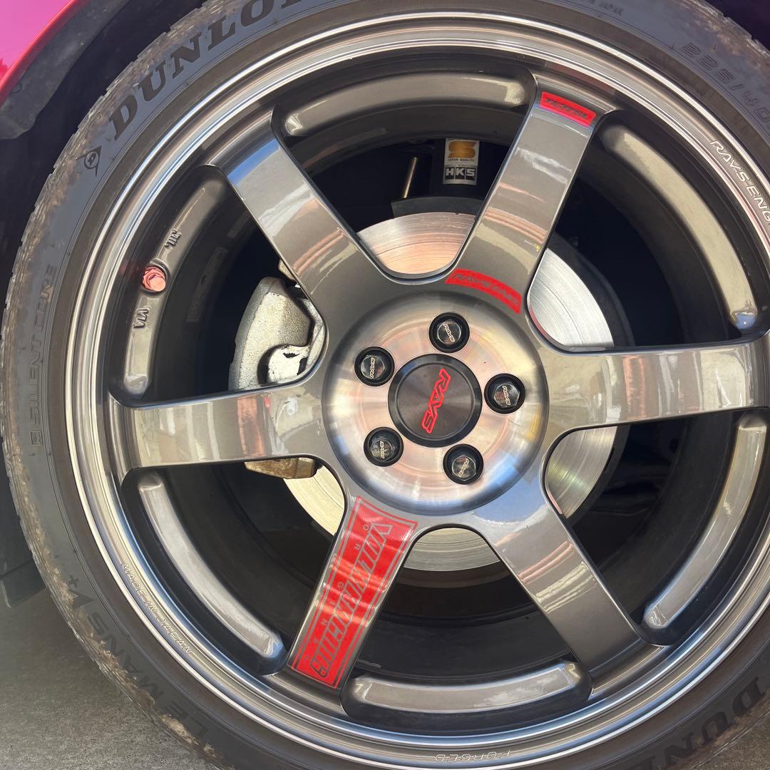 RAYS TE37 SAGA SL 18インチ 8.5J PCD100