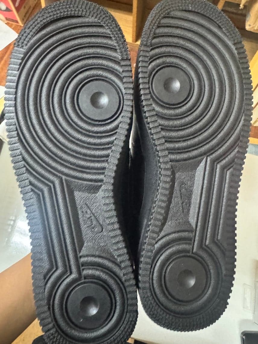 靴 26.5cmNike air force 1 low black