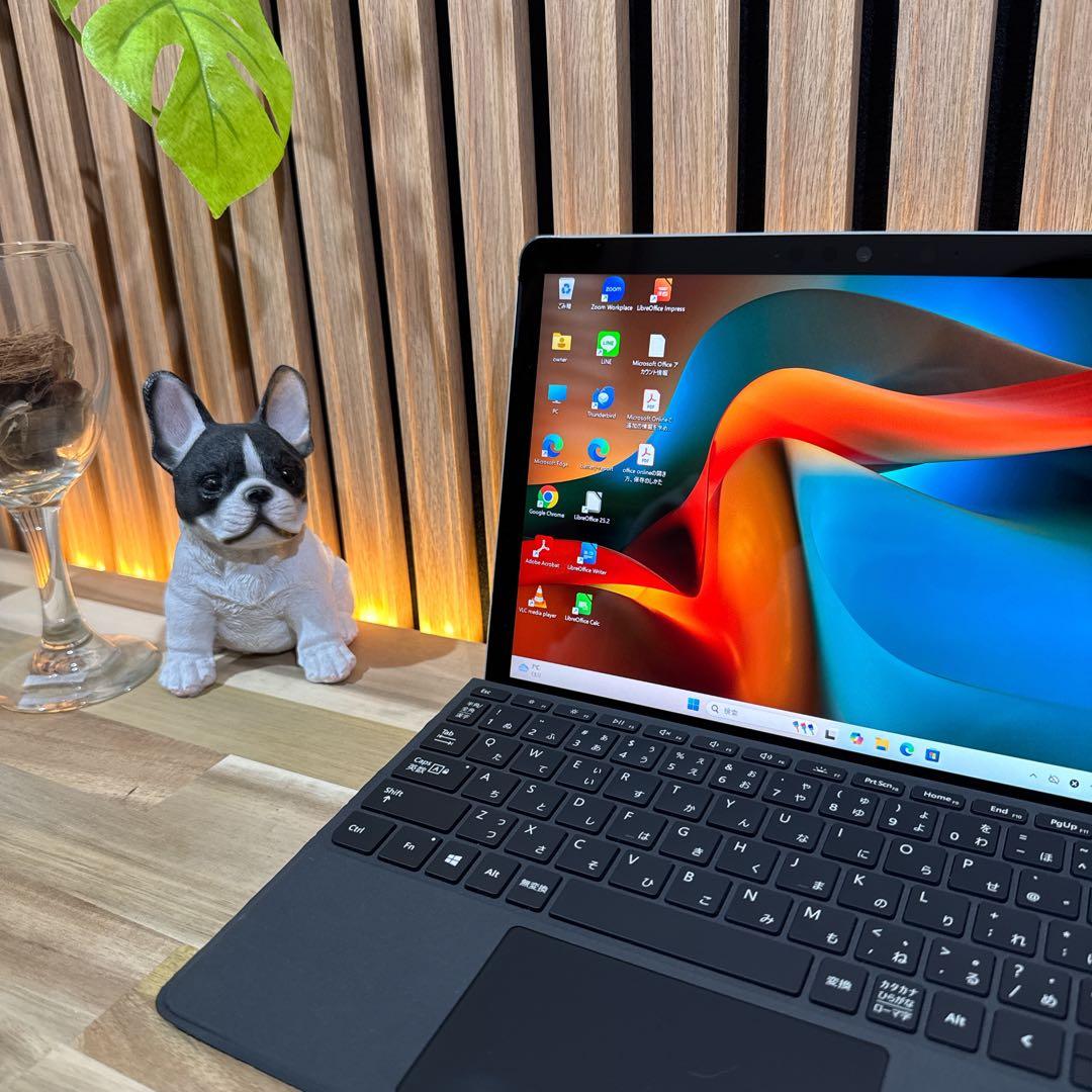 2in1モデル‼️Surface Go3☘プラチナ☘タッチパネル式☘ノートパソコン