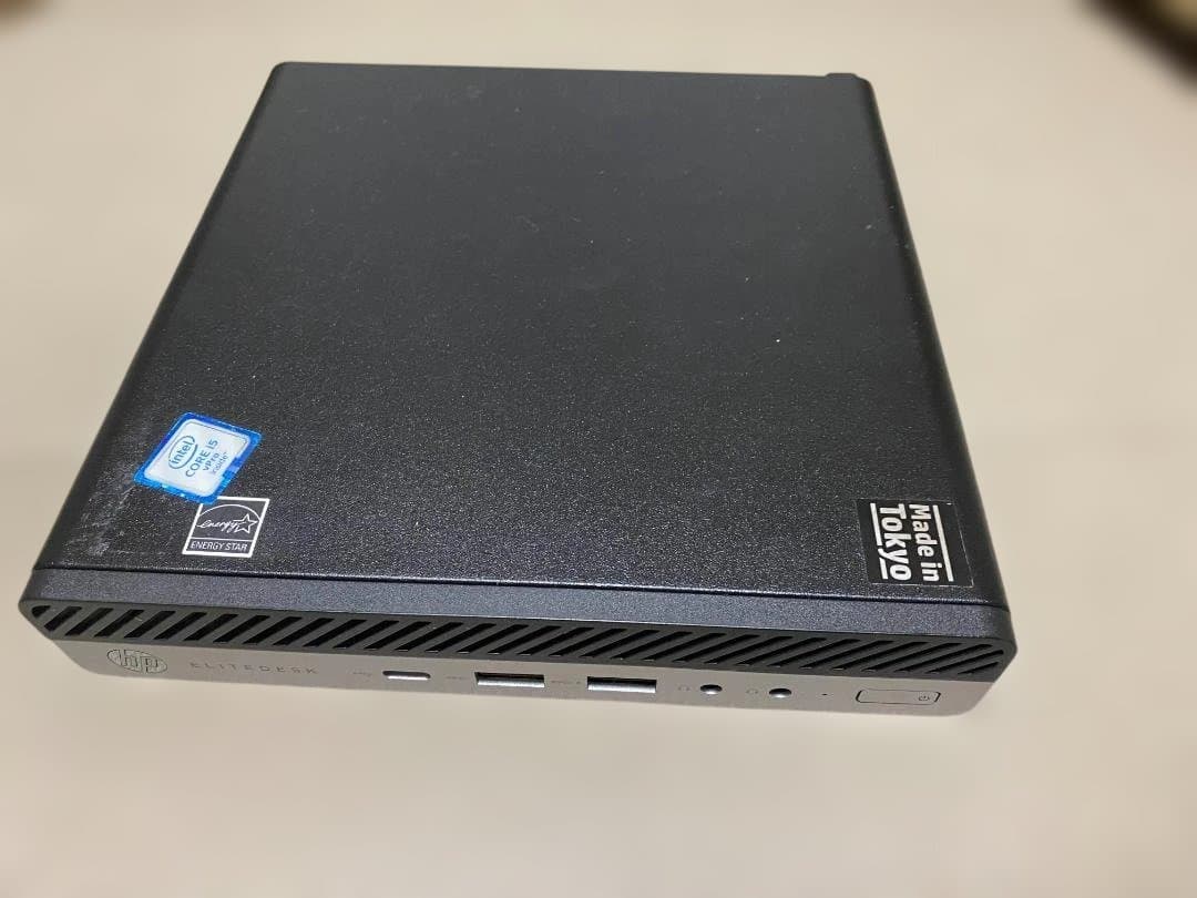 HP EliteDesk 800 G3 DM SSD搭載 メモリ8GB
