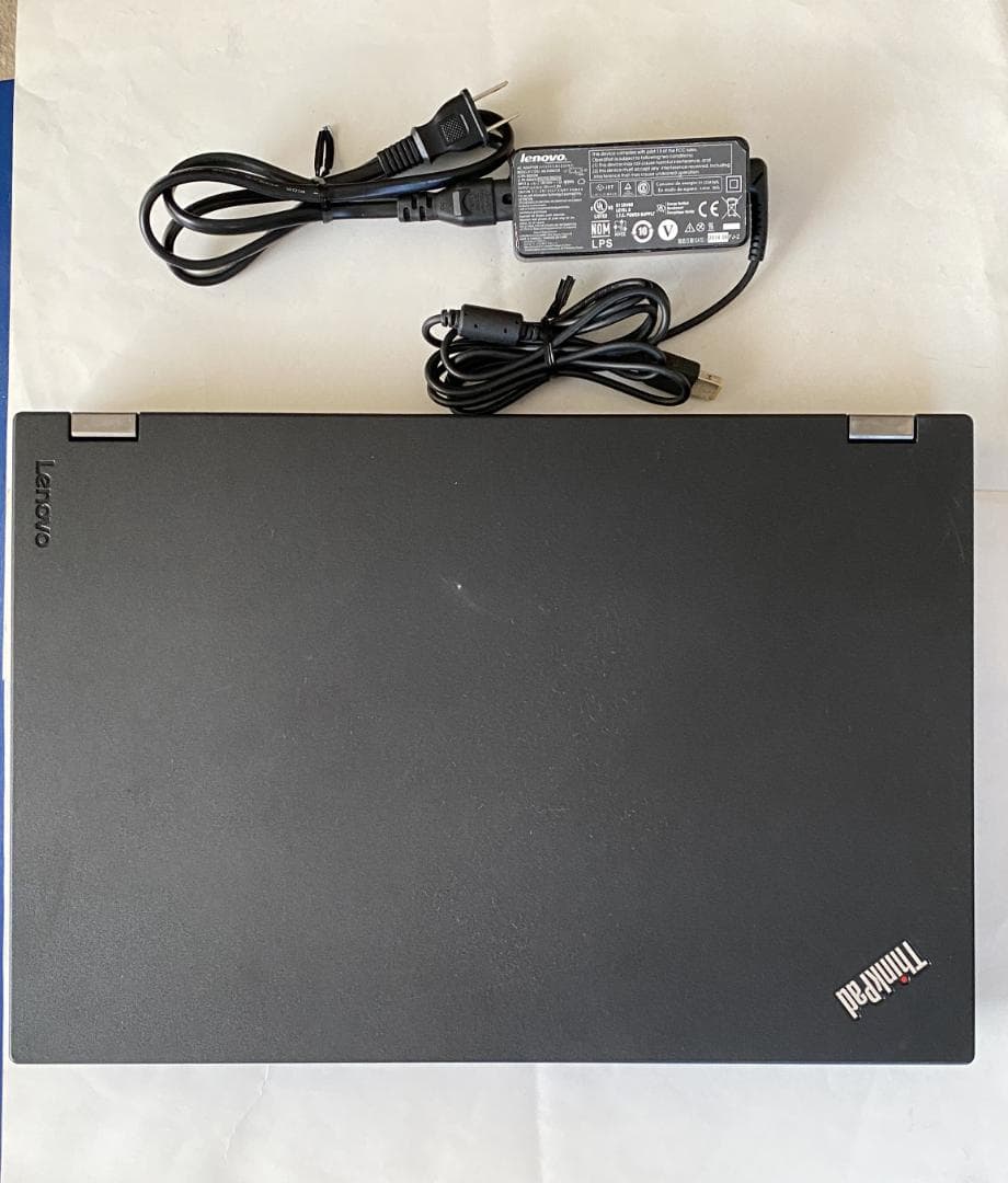 Linux mint Lenovo ThinkPad ノートPC ACアダプタ付