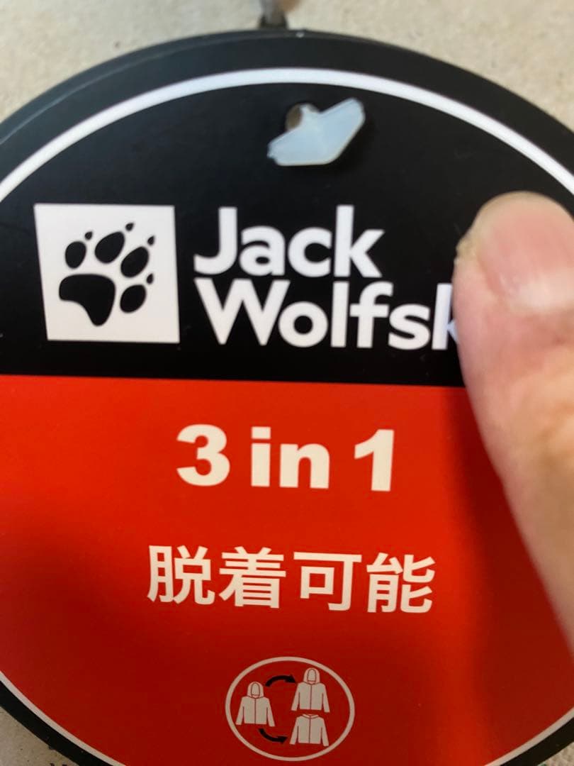 新品未使用　ジャックウルフスキン　GLAABACH 3IN1 hit M