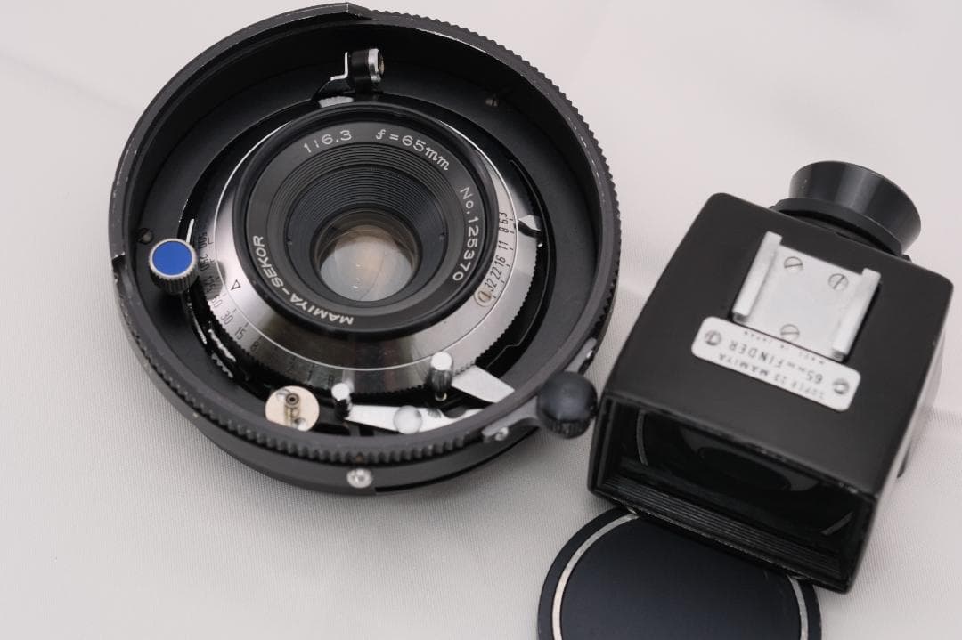 マミヤプレス用 sekor 65mm f6.3 完動品 トポゴン