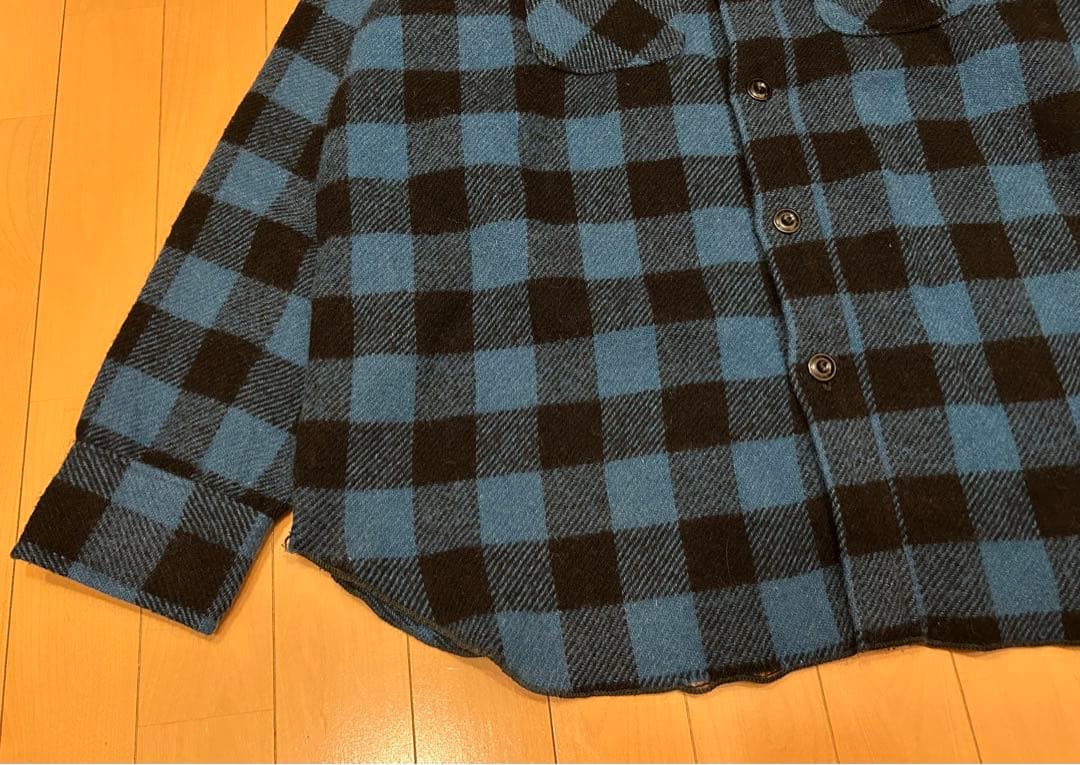 トップス Vintage CHILL CHASER Wool Check Shirts
