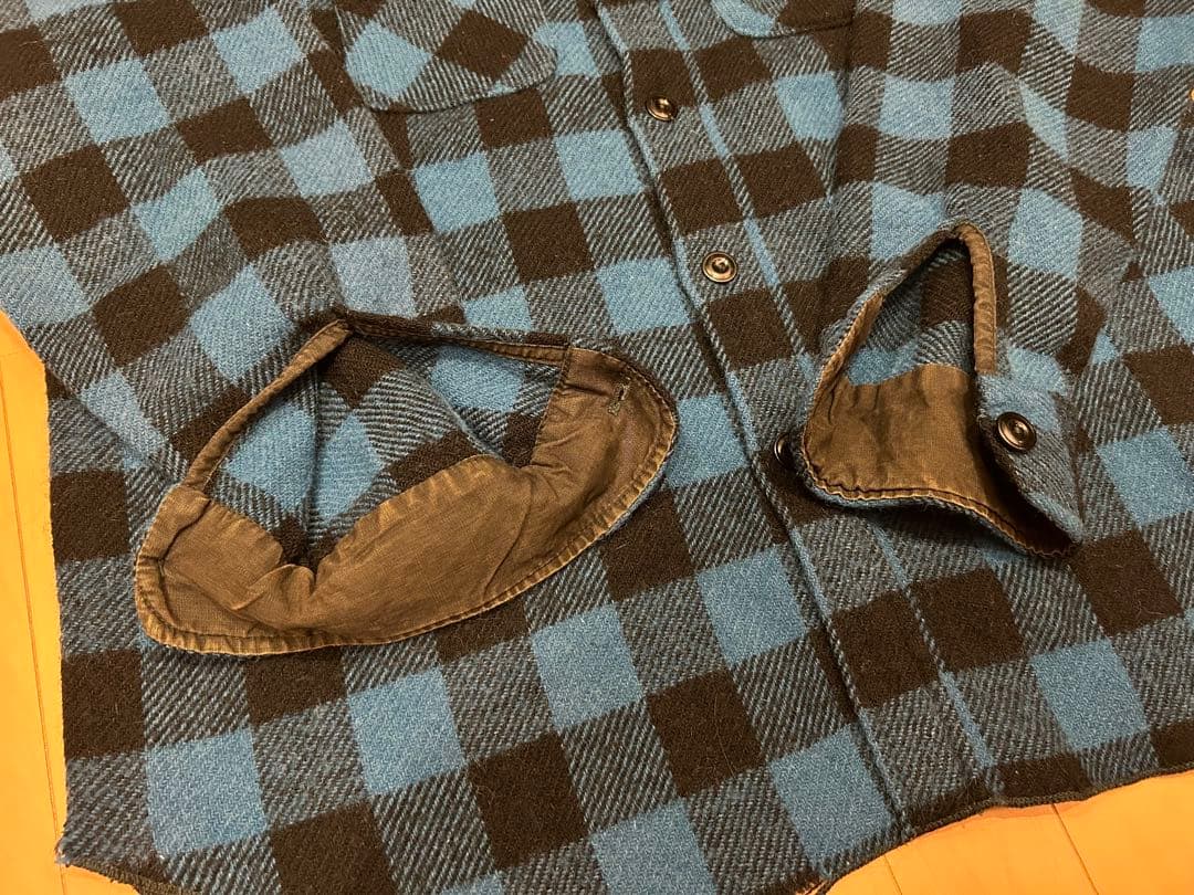 トップス Vintage CHILL CHASER Wool Check Shirts