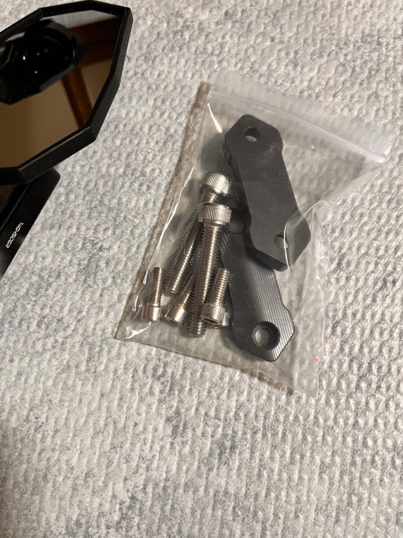 デイトナ　バーエンドミラー　バーエンドミラーアダプター（カワサキ）　ミラーカバー