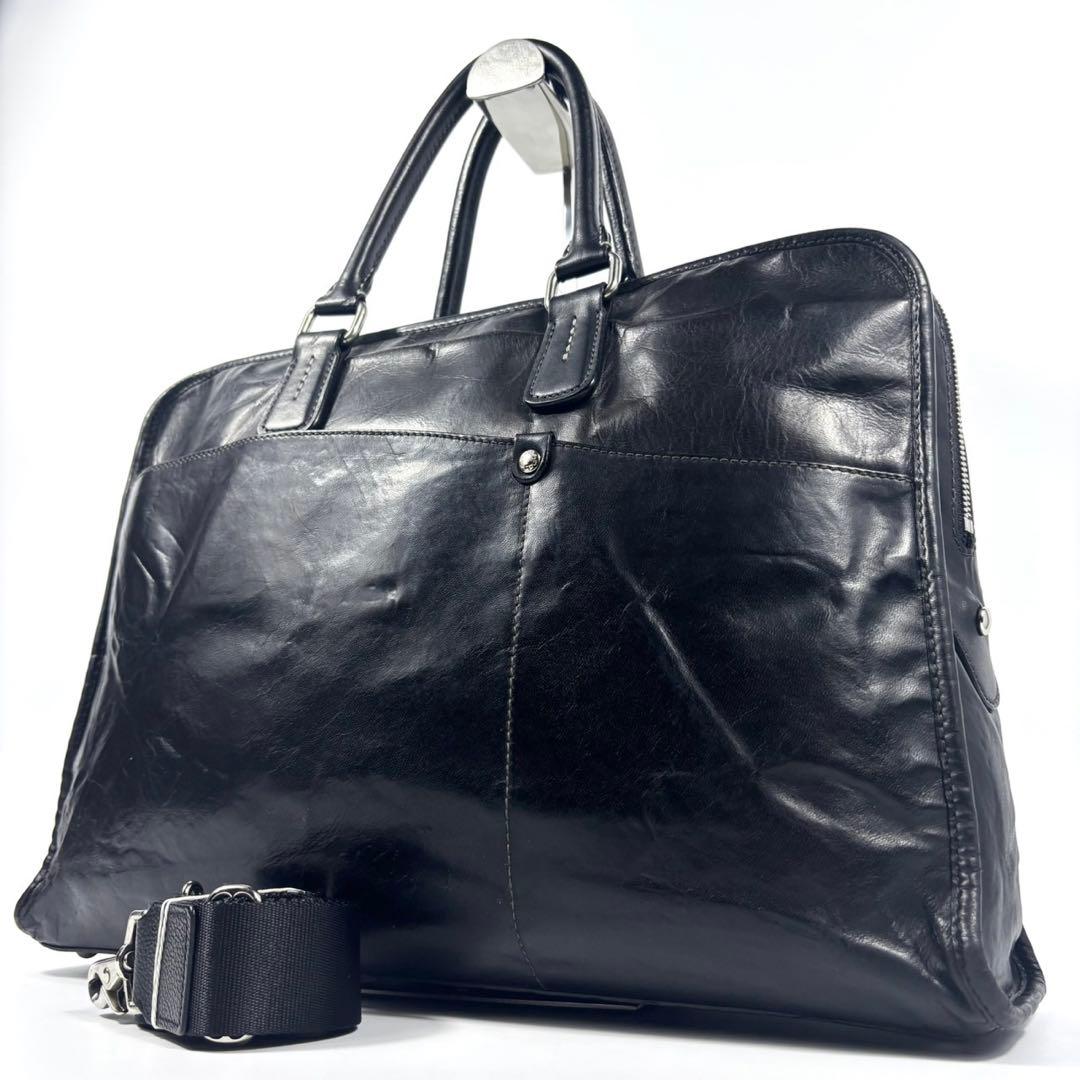 ✨美品✨ソメスサドル ビジネスバッグ A4 2way プログレス PRG43黒