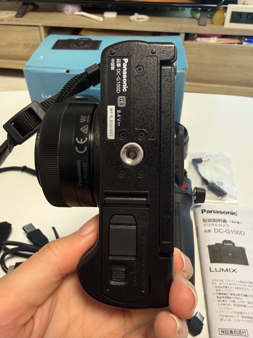 LUMIX G100d ダブルズームレンズキット＋テトラポッド