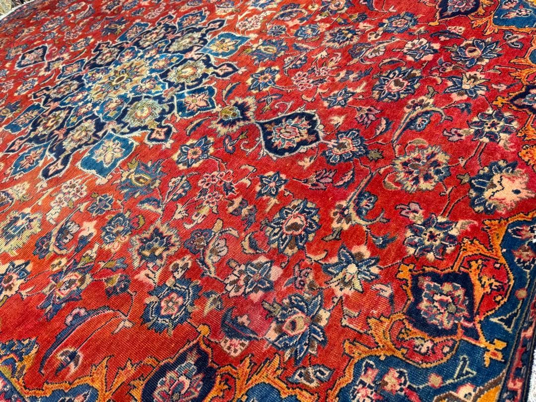 ペルシャ アンティーク 手作り マシュハド 絨毯