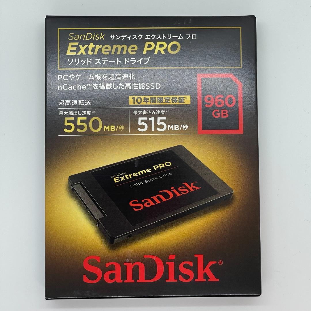 未開封 SanDisk Extreme PRO 960GB SSD (2)