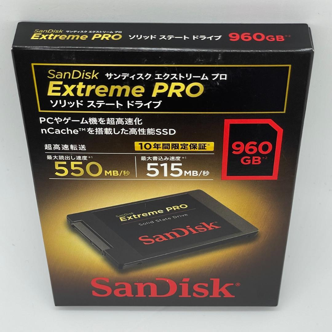 未開封 SanDisk Extreme PRO 960GB SSD (2)