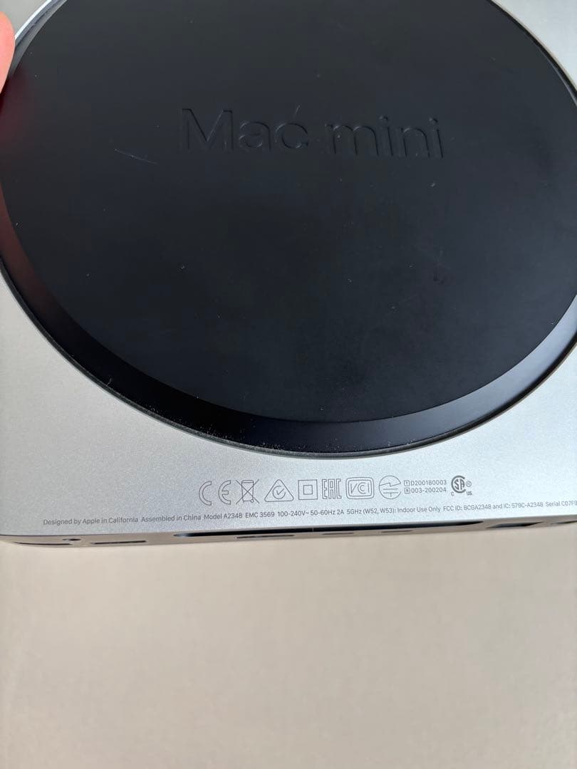 ミニPC Apple Mac mini M1 512GB