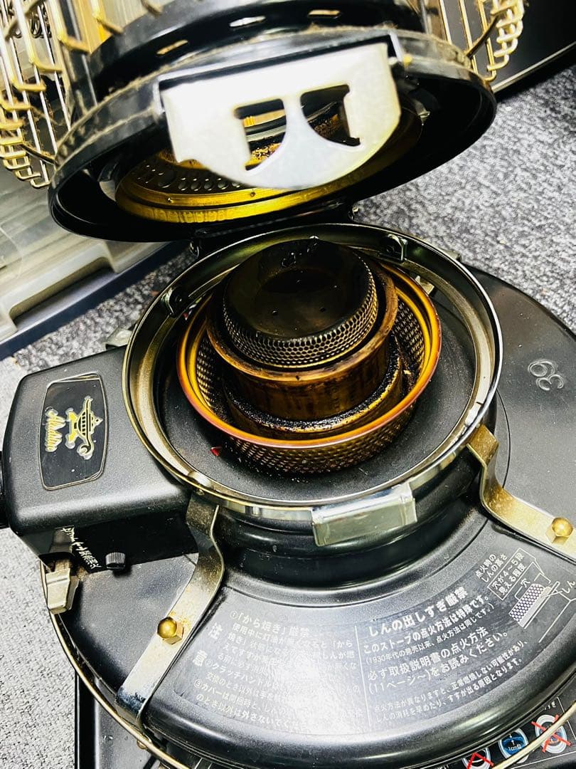 ALADDIN BF3912 円筒形石油ストーブ 動作品
