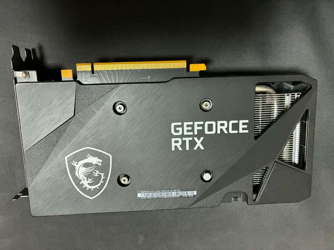 グラフィックボード・グラボ・ビデオカード RTX 3050 8GB MSI GeForce