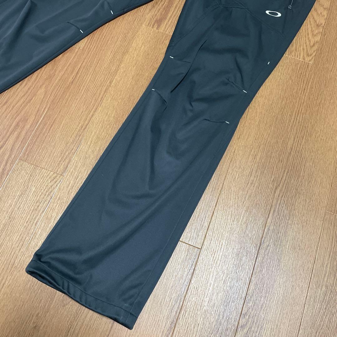 美品 Oakley ゴルフウェア スカル セットアップ フルジップジャケット