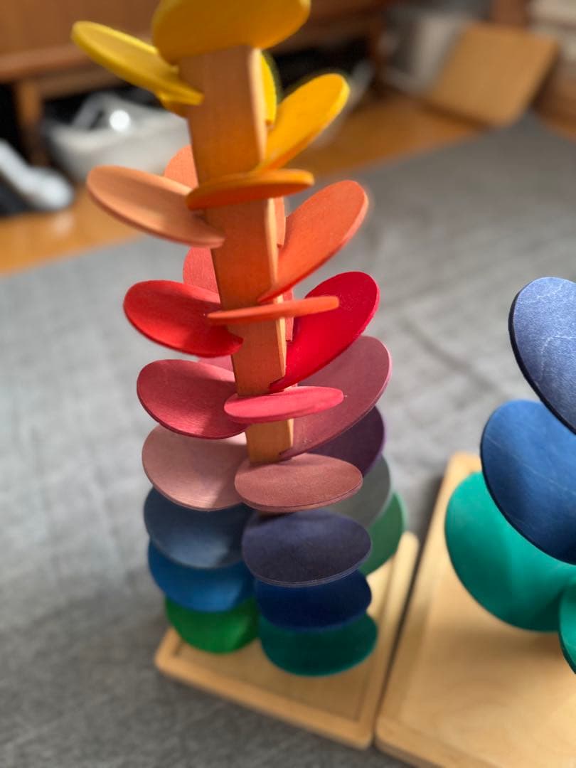 週末限定セール！超希少！ボーネルンド　カラコロツリー廃盤品S.Lセット