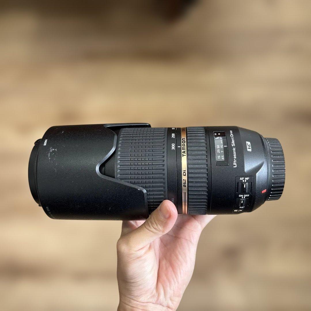 TAMRON SP 70-300mm F/4-5.6 Di レンズ CANON