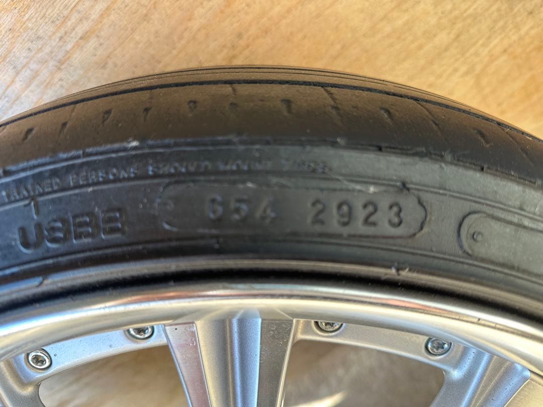 ワークシュバートsc4タイヤ付　17インチ　軽自動車 前後Kid車高調セット