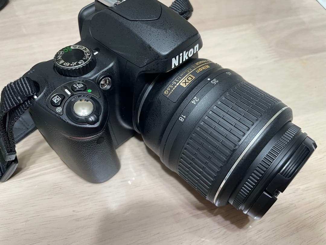 【即発送可】Nikon D60 18-55 VR Kitデジタル一眼レフカメラ
