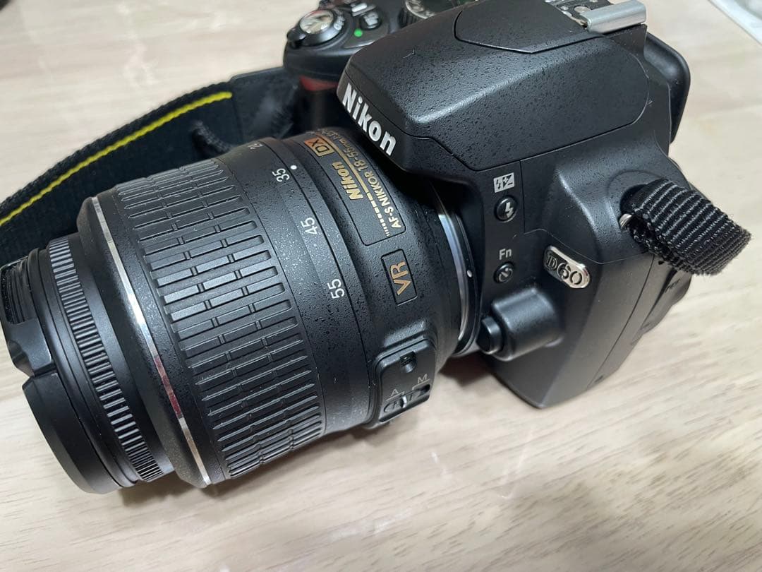 【即発送可】Nikon D60 18-55 VR Kitデジタル一眼レフカメラ