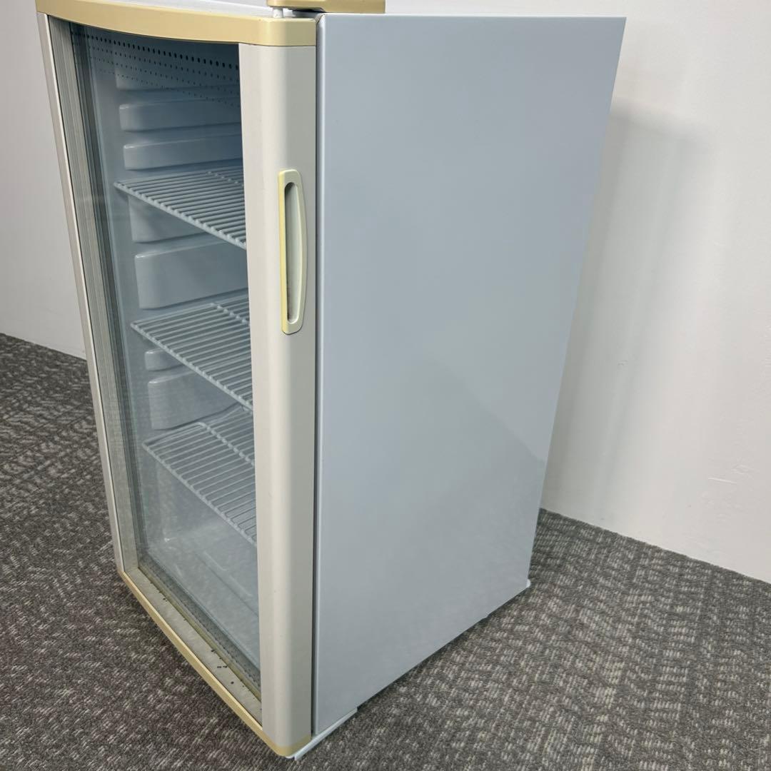 107業務用 冷蔵ショーケース オフィスコンビニ XW-105 左右開き 小型