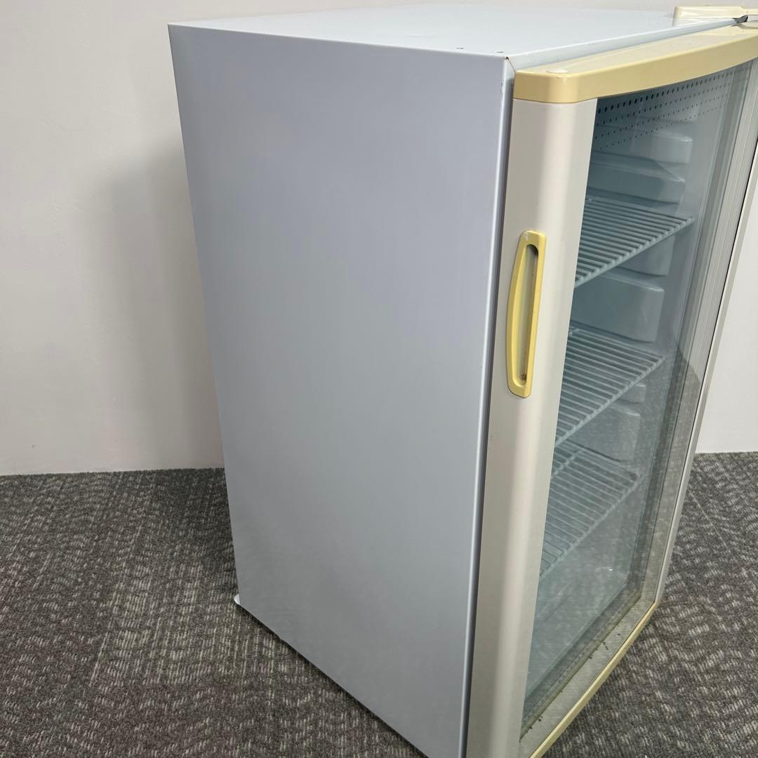 107業務用 冷蔵ショーケース オフィスコンビニ XW-105 左右開き 小型