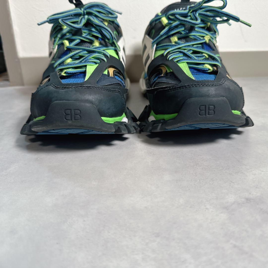 28.5cm BALENCIAGA トラックトレーナー メッシュ スニーカー