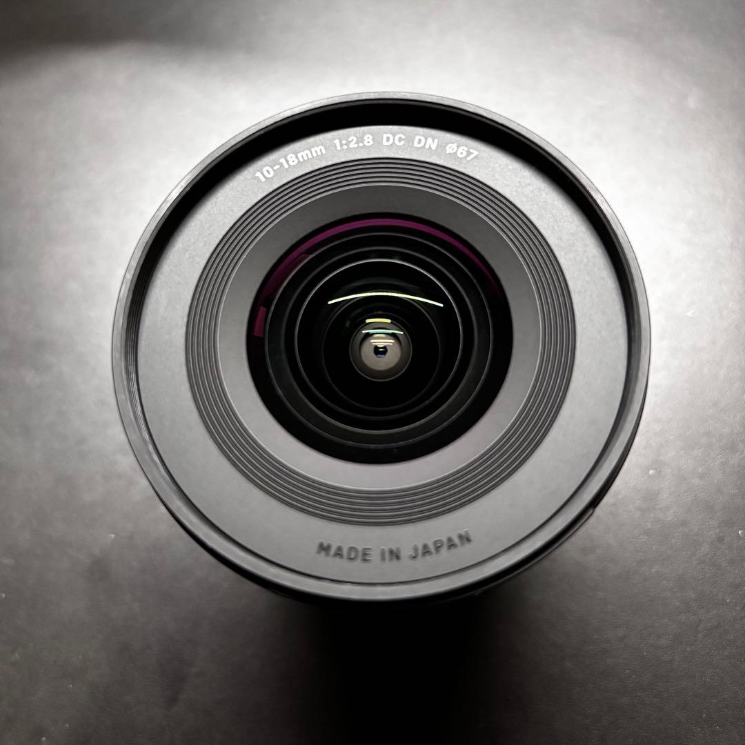 SIGMA 10-18mm F2.8 DC DN + レンズプロテクター