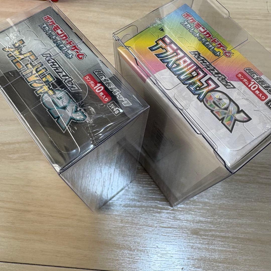 テラスタルフェスex＋シャイニートレジャーex 2BOX 新品シュリンク付き