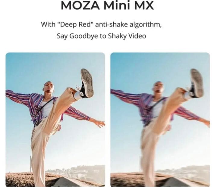 新品 MOZA Mini MX スマートフォンジンバル 3軸 スタビライザー