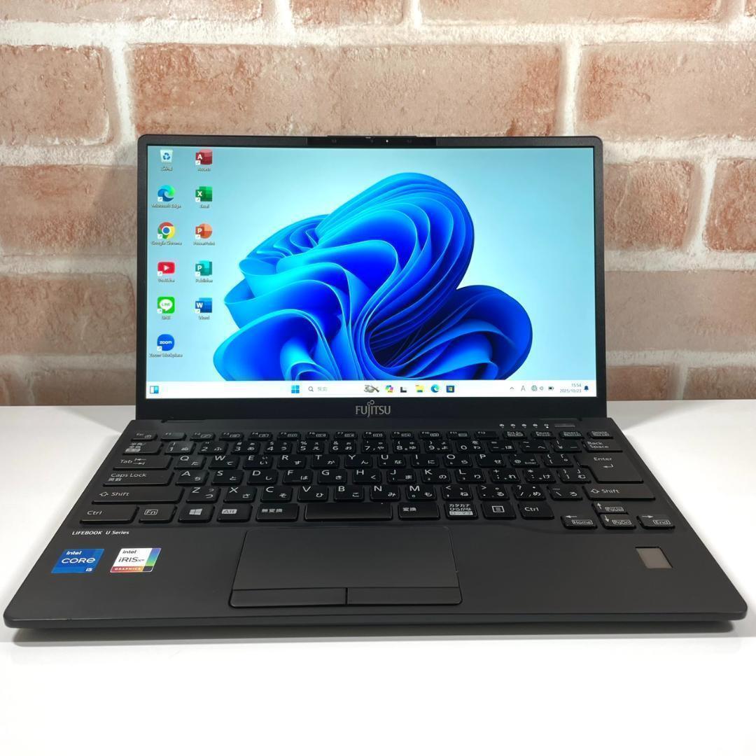 ★大特価商品★ 美品 大バッテリー 2021年製 超軽量831g 富士通 NN3