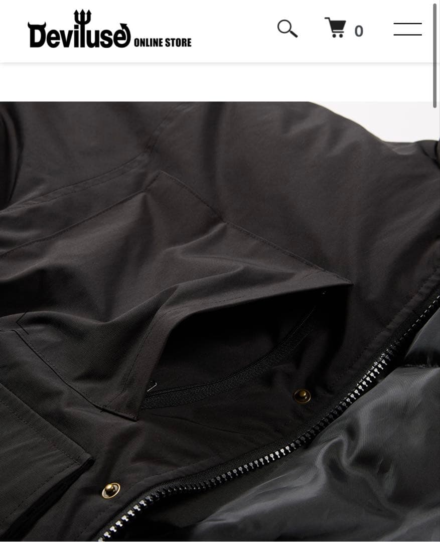 アウターDeviluse デビルユース 2025冬新作ELLEGARDEN好きに