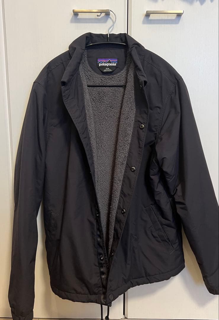 patagonia イスマスコーチジャケット 裏起毛 Sサイズ ネイビー